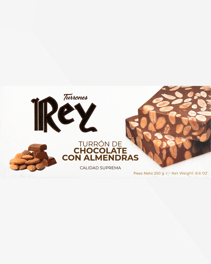 Rey - Turron chokladnougat med mandel 