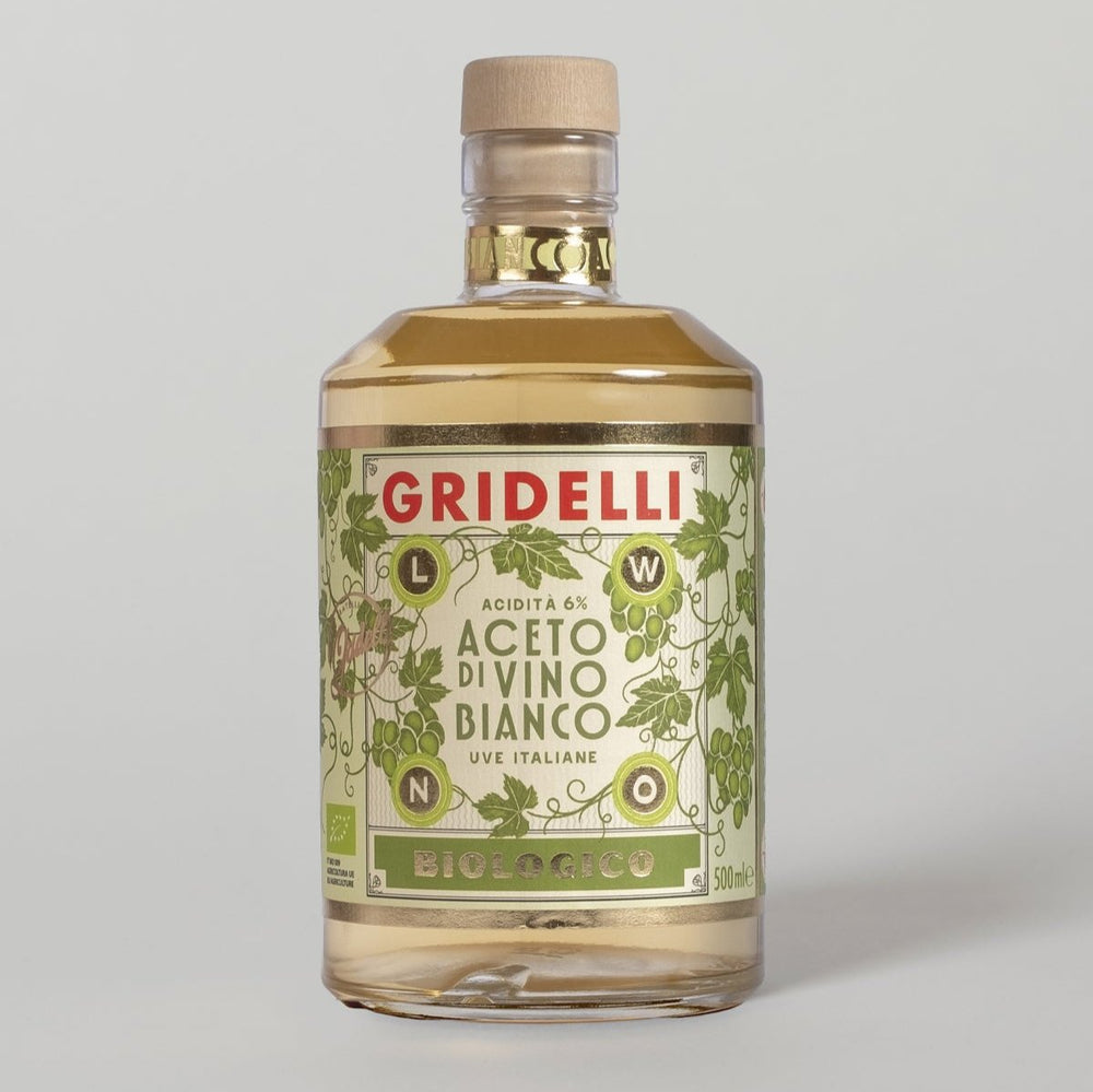 Gridelli - Aceto di Vino Bianco, Ekologisk