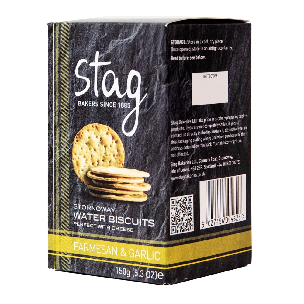 Stag - Parmesan & Vitlök Water Biscuits