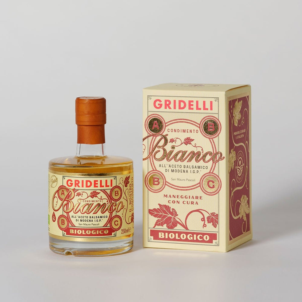 Gridelli - Aceto Balsamico Bianco, Ekologisk