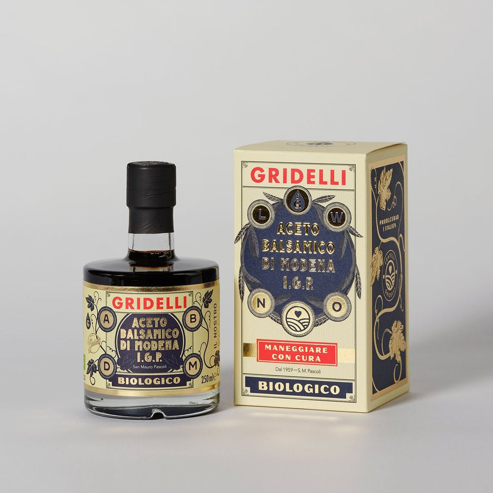 Gridelli - Aceto Balsamico Nero, Ekologisk