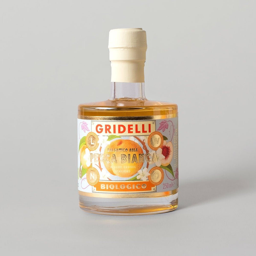 Gridelli - Aceto Balsamico Pesca Bianca, Ekologisk