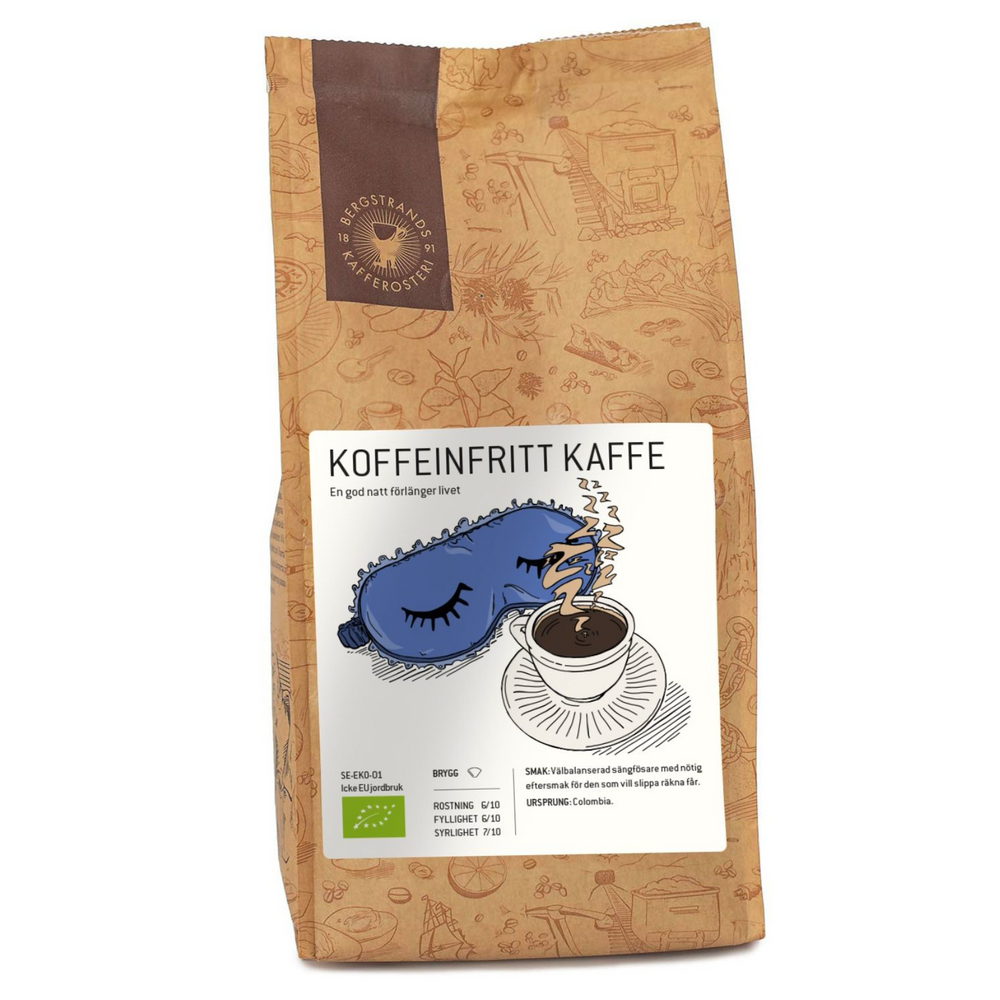 Bergstrands Kafferosteri - Koffeinfritt Kaffe, Ekologisk