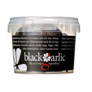 Black Garlic - Fermenterad Vitlök, Skalade Klyftor