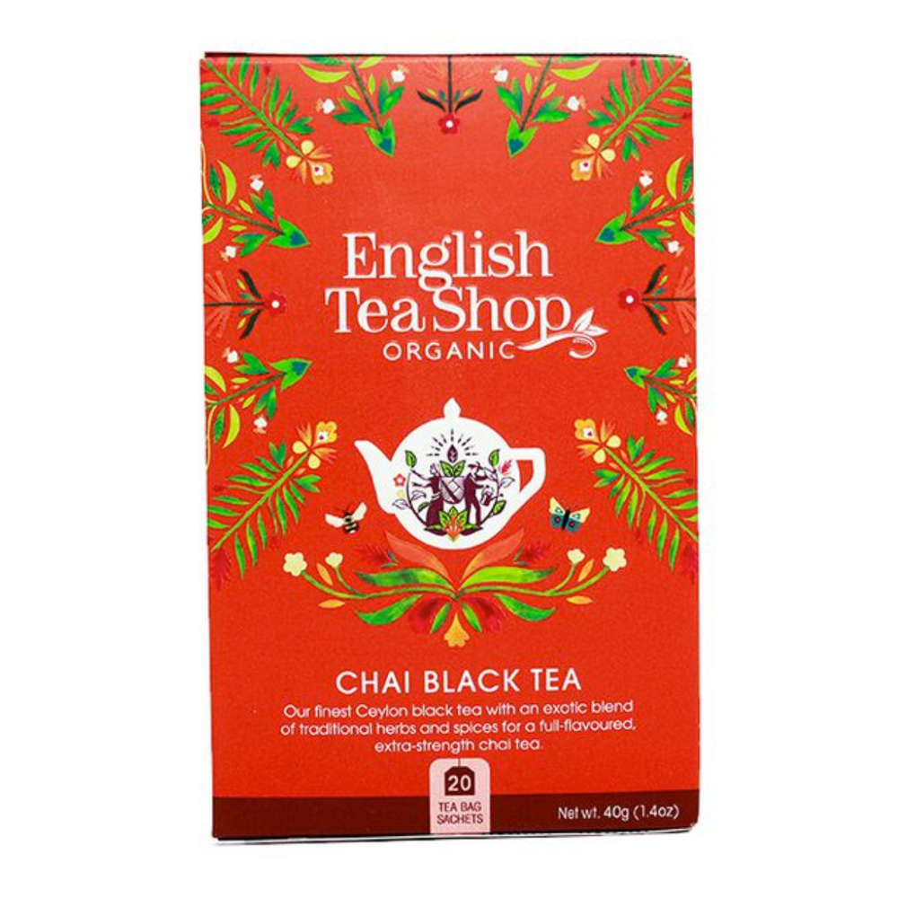 English Tea Shop - Chai Black Tea, Ekologisk