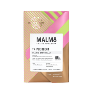 Malmö Chokladfabrik - Triple Blend 66%, Ekologisk