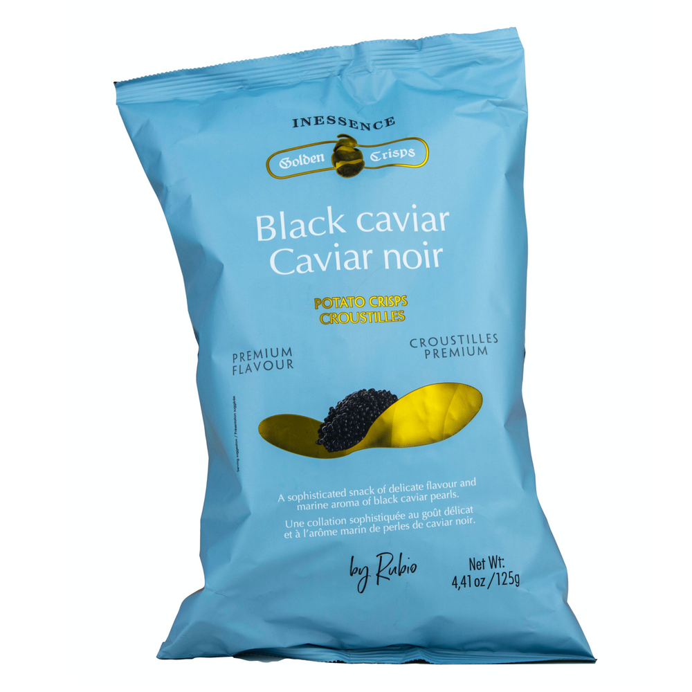 Rubio - Potatischips Black Caviar