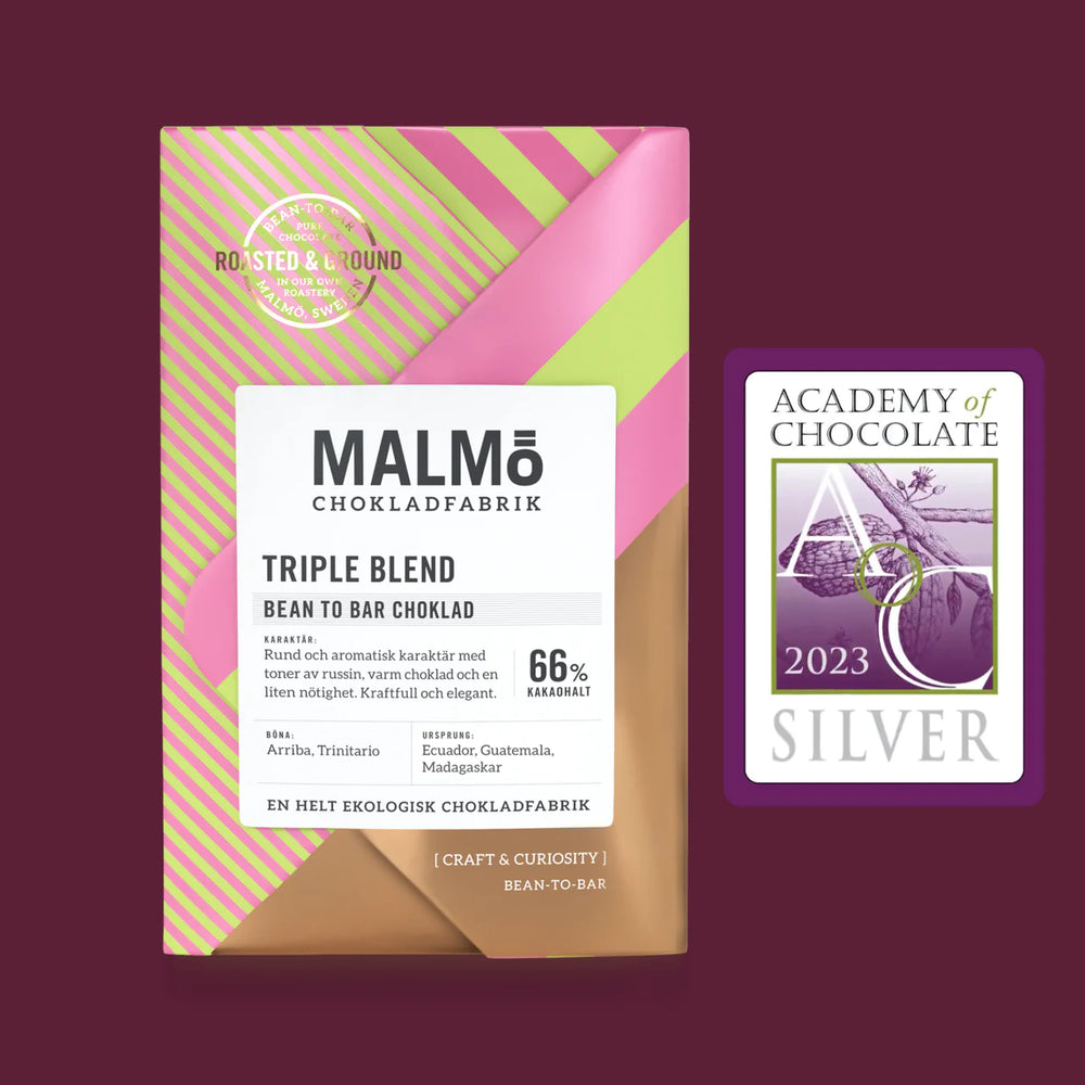 Malmö Chokladfabrik - Triple Blend 66% 