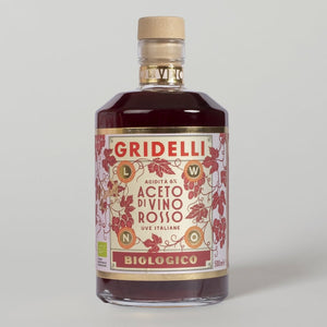 Gridelli - Aceto di Vino Rosso, Ekologisk