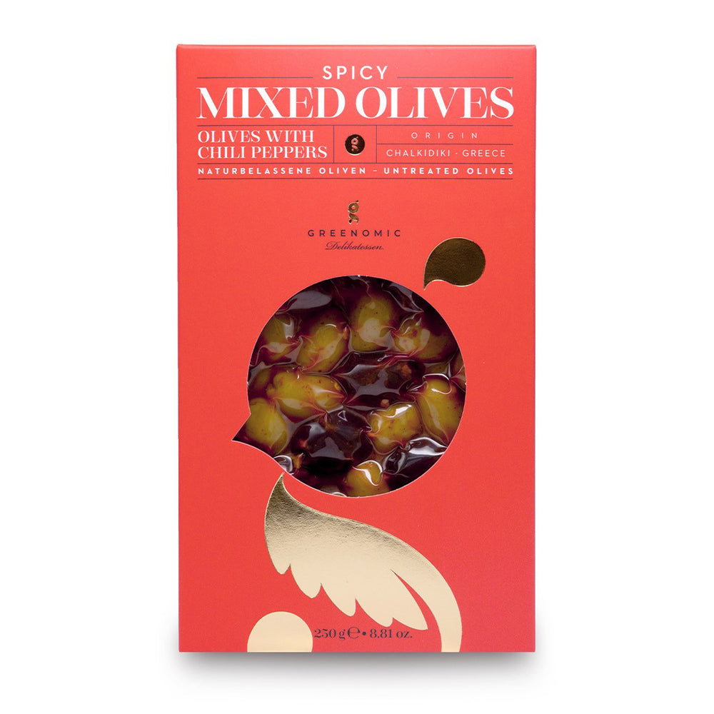 Greenomic - Spicy Mixed Olives 