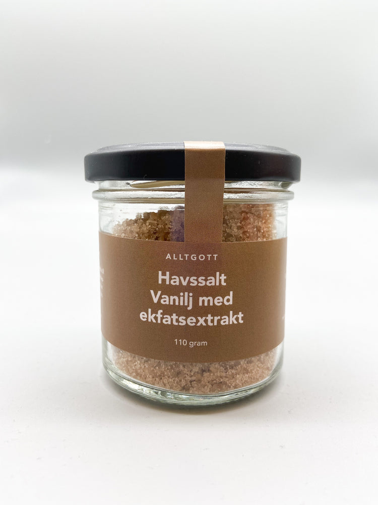Allt gott Havssalt Vanilj med ekfatsextrakt - Saluhall.se