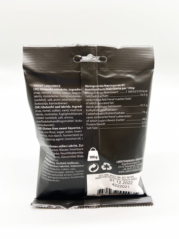 Lakritsfabriken - Premium Black Sweet - Saluhall.se
