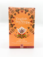 English Tea Shop - Vitt te, Lychee Kakao - Saluhall.se