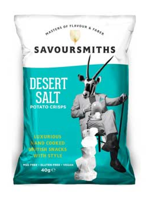 Savoursmiths Chips - Desert Salt - Saluhall.se