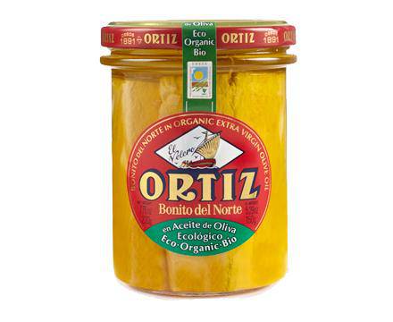 Ortiz Bonito del Norte en aceite de oliva tonfisk i olivolja ekologisk 220g - Saluhall.se